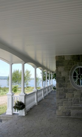 Beams and Beadboard Soffits