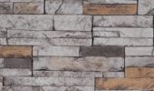 Dry Stack Stone | Burnt Slate - R-DS-C-1212-B6-AB