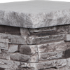 Cap for Column Pedestal | Slate (Burnt Slate & Charcoal) - cap18x18-slate - 16918-en - 16962 - box-of-2-en