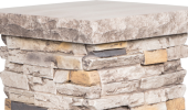 Cap for Column Pedestal | Southwest (& Latte) - R-CP-1818-B2-SO