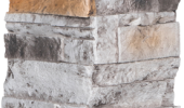 Dry Stack Stone | Burnt Slate - R-DS-CF-0624-B4-AB