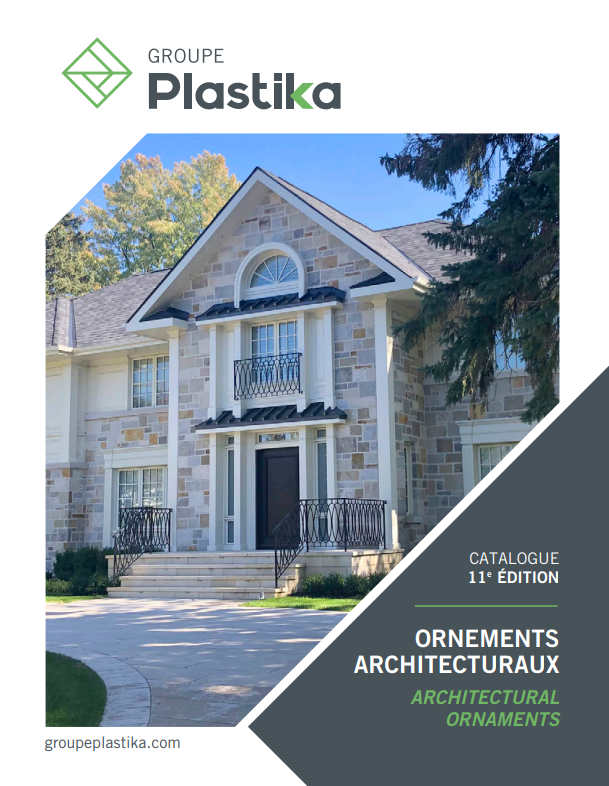 Couverture du catalogue Groupe Plastika, 11e édition — Ornements architecturaux